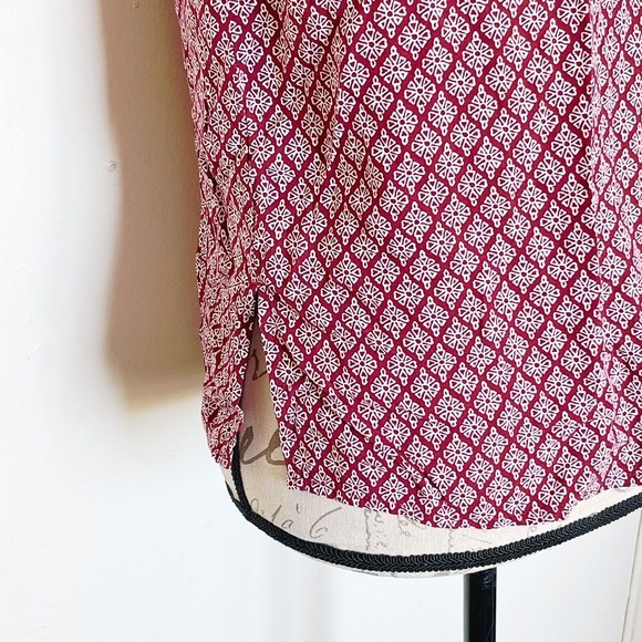 Old Navy Womens Blouse Print Tank Top Sleeveless Size XS Beach Boho Bohemian - Picture 6 of 12